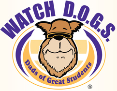Watchdog Logo - brown dog wearing sunglasses